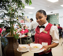 Bermuda College Culinary Arts Students Serves Soup