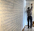 Troy Ashby writing Pi to 12000 digits thmb