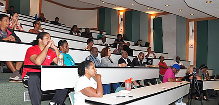 Dr Ilube BC audience