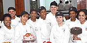 culinary students pastry