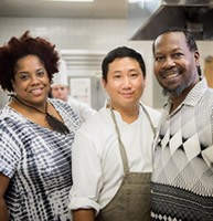 Chef Eve, Chef Dana and Chef Ming