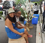 EES Students at Parking Day